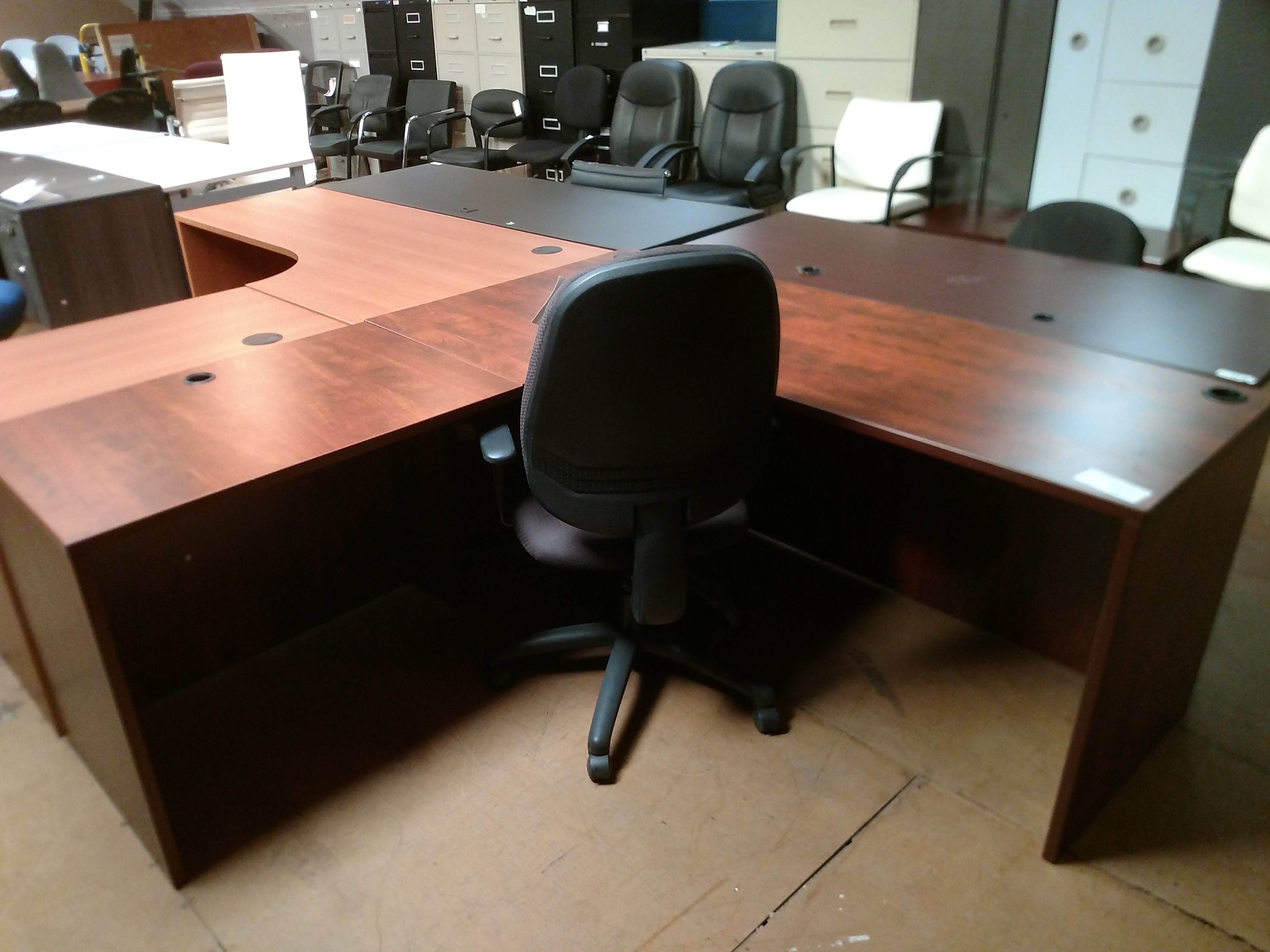 Lorell L-Shape Desk | Buy Rite Business Furnishings | Office Furniture