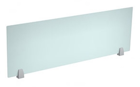 Frosted Plexiglass Panel w/ metal standoffs