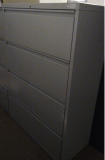 Fortress Series 4 Drawer Lateral Filing Cabinet