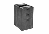 Innovations Box-Box-File Pedestal - Grey Dusk