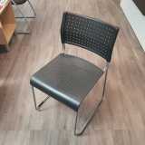 Black Stacking Chair U#55