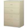 LLR Fortress Series 4-Drawer Lateral Filing Cabinet putty