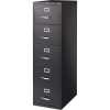 LLR Series 5-Drawer Vertical Filing Cabinet black