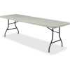 rectangular folding table lorell