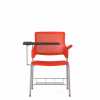 Armchair with Backpack Rack and Tablet, Polypropylene Seat & Back (2075BRAPPT)