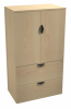 Innovations Cabinet Over Lateral Storage Unit maple