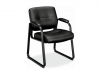 BSX Sled Guest Chair Black