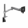 Single Screen Double Extension Arm, Height Adjustable Monitor Arm.